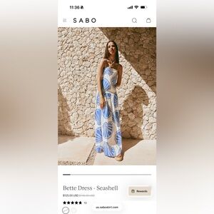 Bette Dress - Sabo Skirt